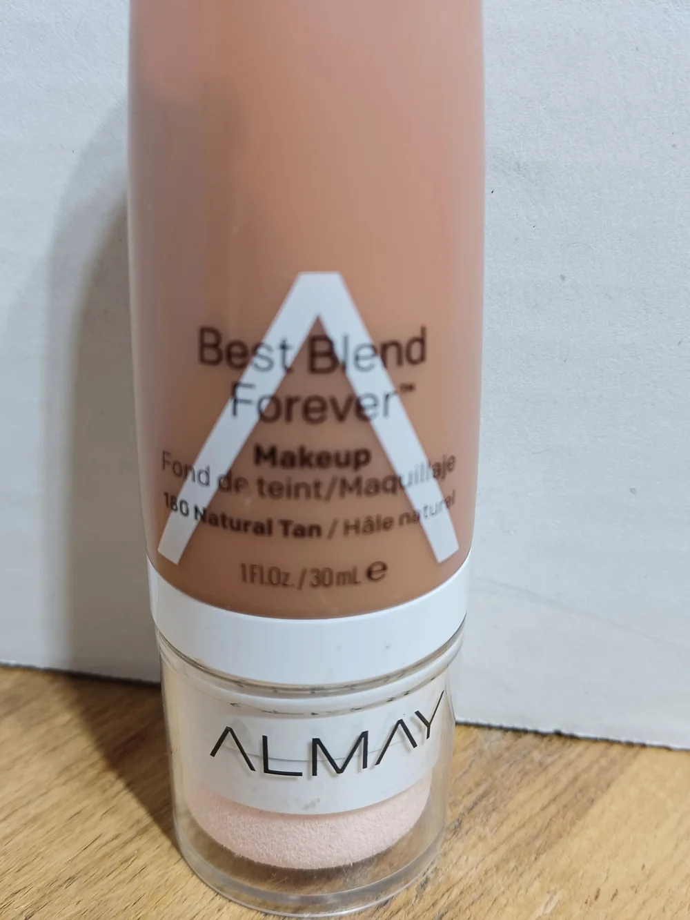 Almay Best Blend Forever Makeup 5 ea CARAMEL 190 + 1 ea NATURAL TAN 180 1oz NOS